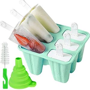 Perfect for Summer Parties or a Refreshing Snack, Make Homemade Popsicles with these Ice Pop Molds