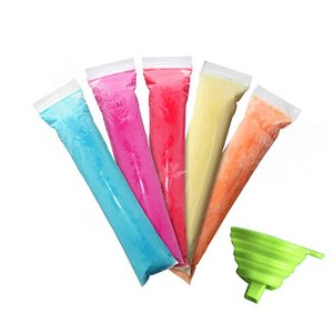 Frozip 125 Disposable Ice Popsicle Mold Bags