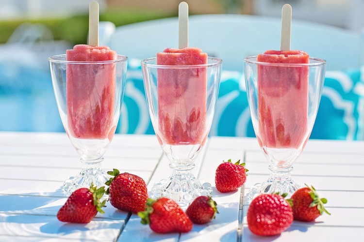 Popsicles Recipe - Strawberry Popsicles