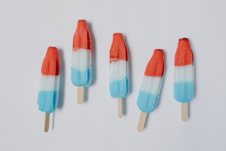 Patriotic Popsicles - Popsicle Recipe