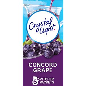 Crystal Light Sugar-Free Concord Grape Low Calories Powdered Drink Mix
